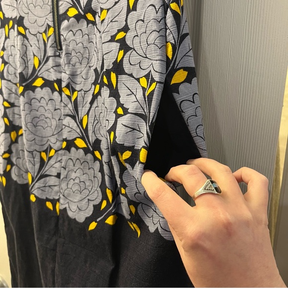 Boden Floral/Colorblock Afia Shift Dress, Size 4 - Picture 7 of 9